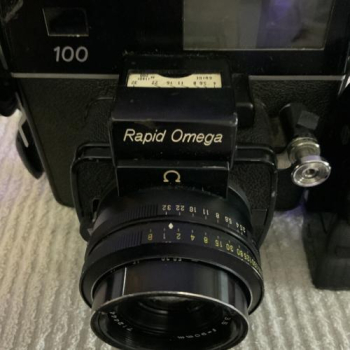 VINTAGE Konica Rapid Omega 100 Medium Format Press Camera 90mm 1:3.5 in Kailua, Hawaii
