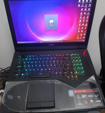 MSI Gaming laptop GT75 Titan 8RG