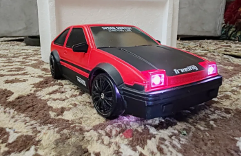 سياره درفت ريموت و مجسمين سياره