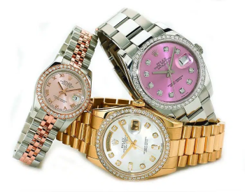 Rolex Omega Cartier Rado diamonds & gold watches we worked all cities
