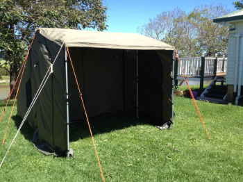 Oztent RV 3 camp tent with Side panels & extras