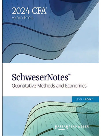 CFA Schweser 2024 Available now .