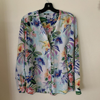 Blouse Tommy Bahama Floral Blouse Size S/P