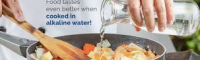Ionized Water for Remove Dangerous Wax from Food