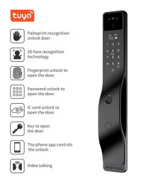 كالون tysh الرائع ذات المعدن ألومنيوم  يصلح لجميع الأبواب  مع7 طرق للفتح يصلح لجميع الأبواب مع2 بطارية