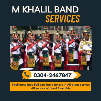 Band Baja fuji Pipe band , Barat , Shadi , Wedding , Mehndi , Events