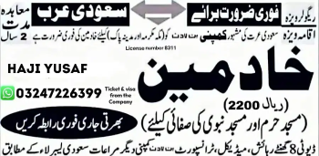 Vecancies Available / Job/Jobs /Jobs in Saudia Arabia / Staff Required