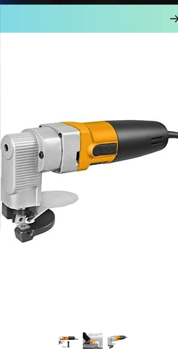 مقص صاج كهربا انكو 500 وات