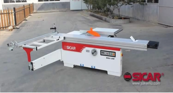 SICAR Sliding table saw, woodworking machine