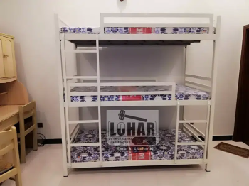 Bunk Bed triple storey (10 years warranty) COD available all Pakistan