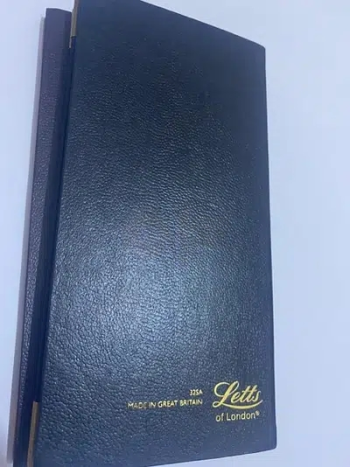 تقويم لندن وفهرس على شكل محفظة