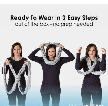 Baby Wrap Carrier ( Baby K Tan )