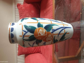 French Art Deco Vases Keller et Guerin Luneville