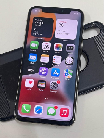 iPhone X 256Gb silver color very good condition face lock working screen change but high quality