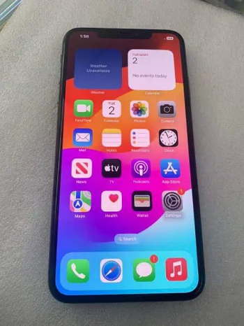 iPhone X's max 64 GB Non pTA Esim Non active waterpack phone hy Btry82