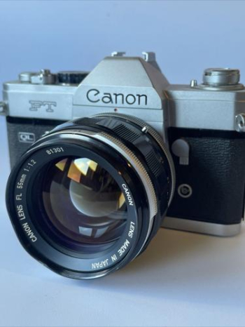 Canon FT QL With The Increíble Canon FL 55mm 1.2 in Elizabeth, New Jersey