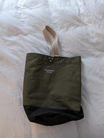 Green Academy Tote Bag, new, never used