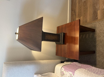 End Table with Lamp x2