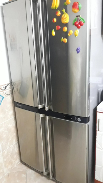 SHARP Refrigerator Hybrid Sharp 724 Liters - 4Door French Bottom Freezer by whatsapp